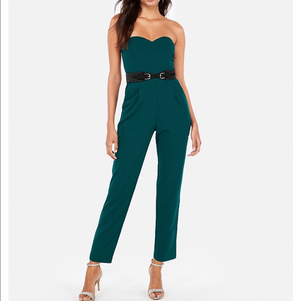 Deep Teal Jumpsuit with pockets!